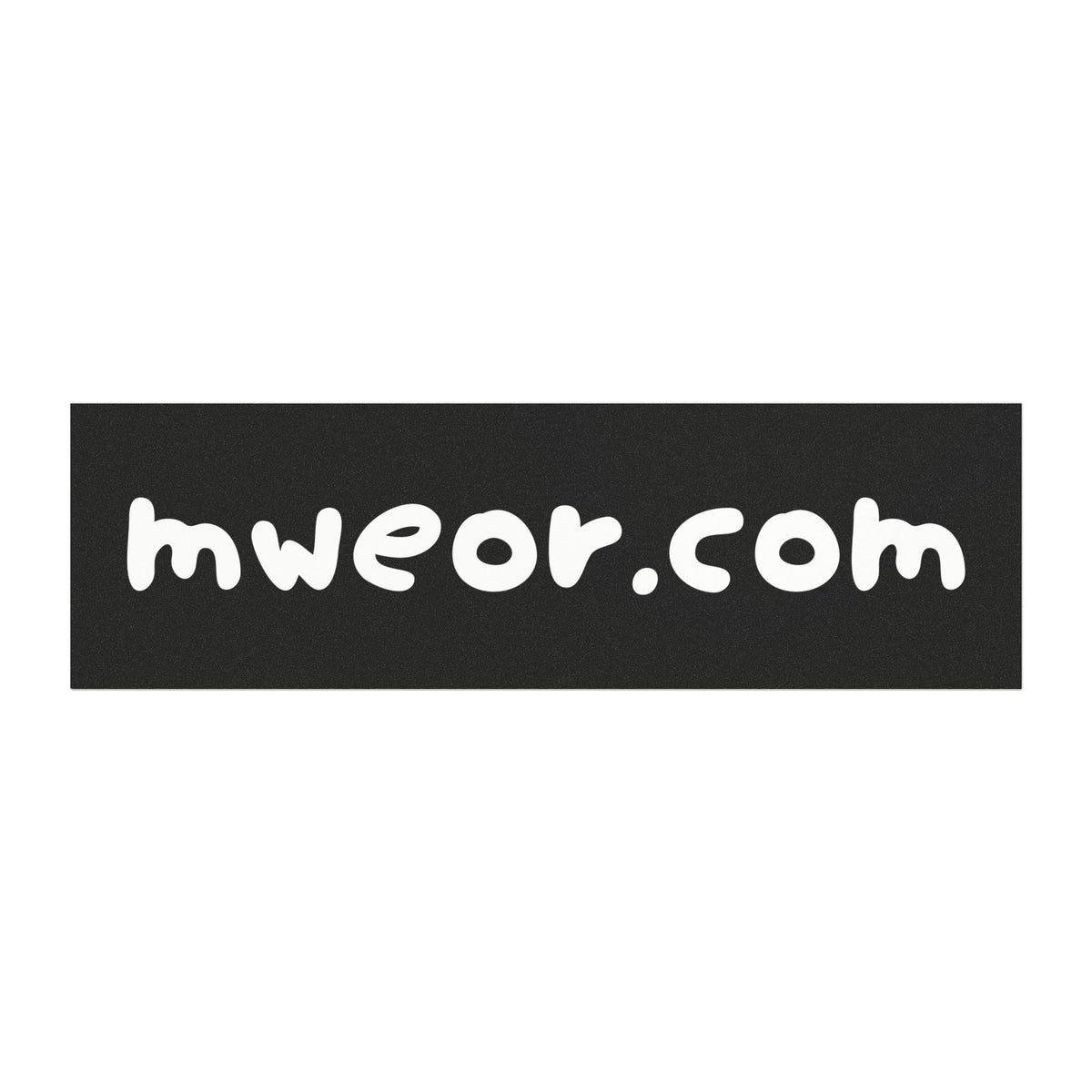 "Mweor.com" Car Magnet